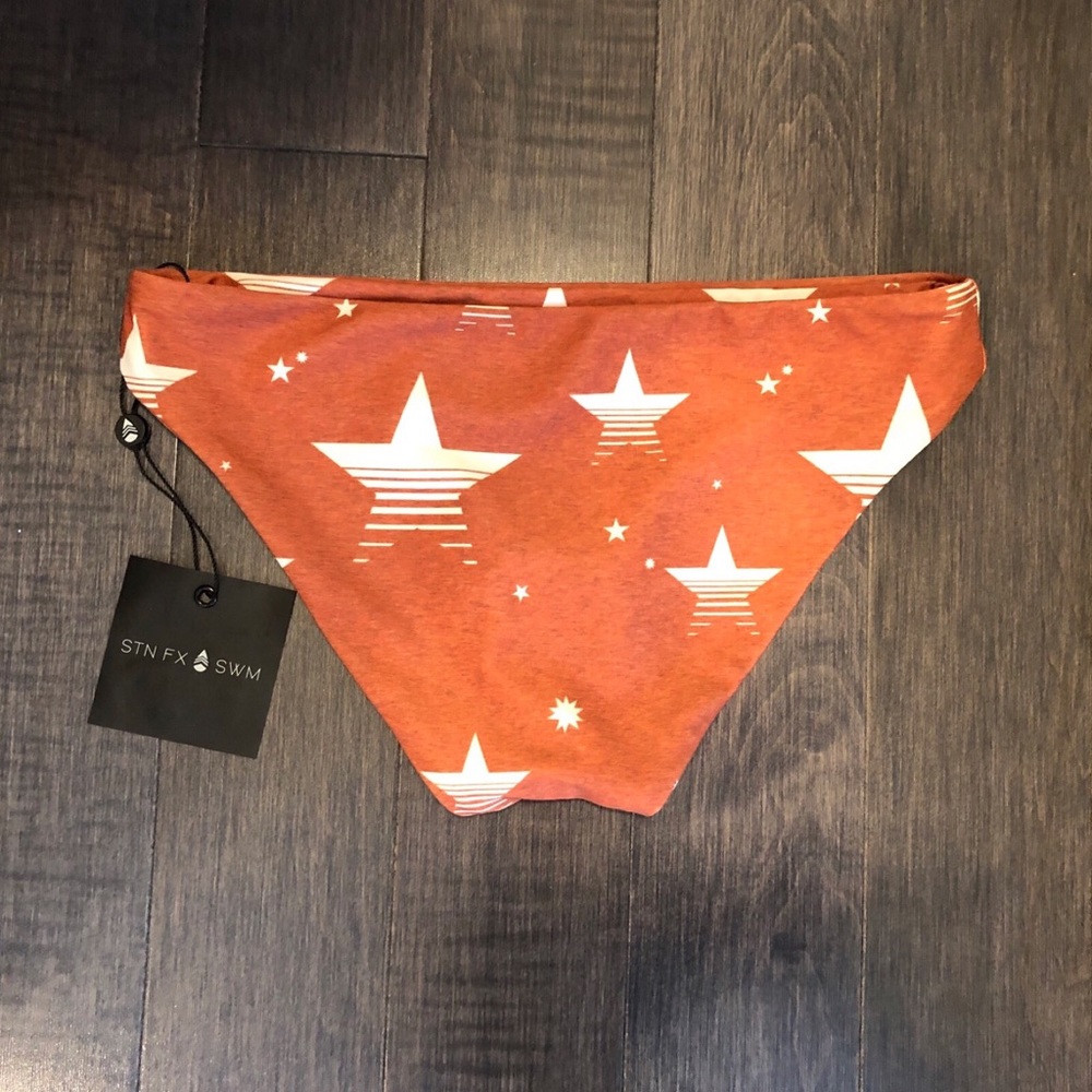NWT Stone Fox Swim Retro Star Bikini Bottoms - Picture 5 of 8